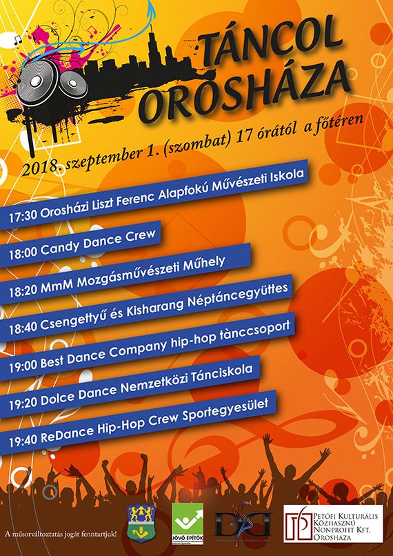 Táncol Orosháza 2018