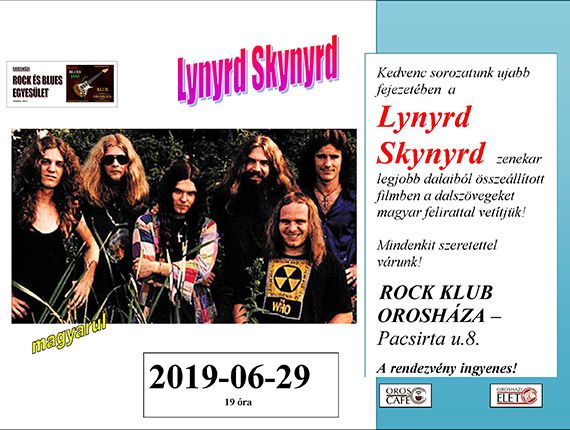 Rock klub 2019 – Lynyrd Skynyrd