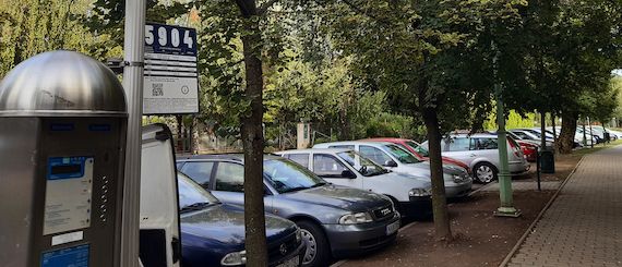 Gyopárosfürdő fizető parkoló